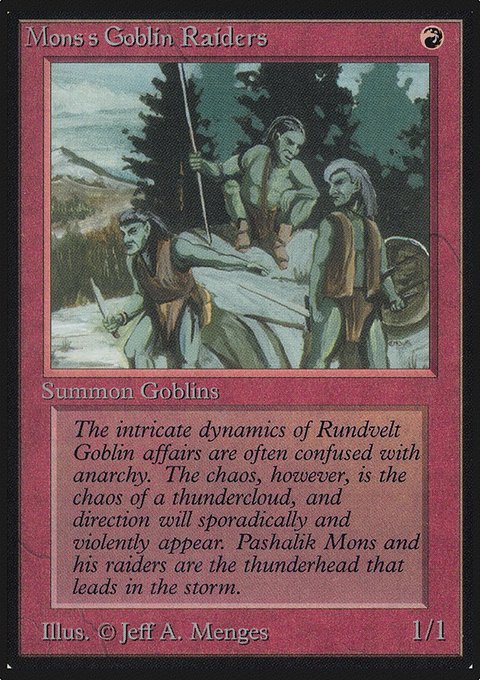 Mons's Goblin Raiders