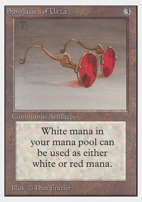 Sunglasses of Urza