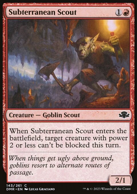 Subterranean Scout