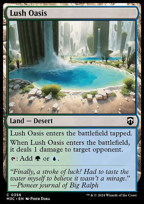 Lush Oasis