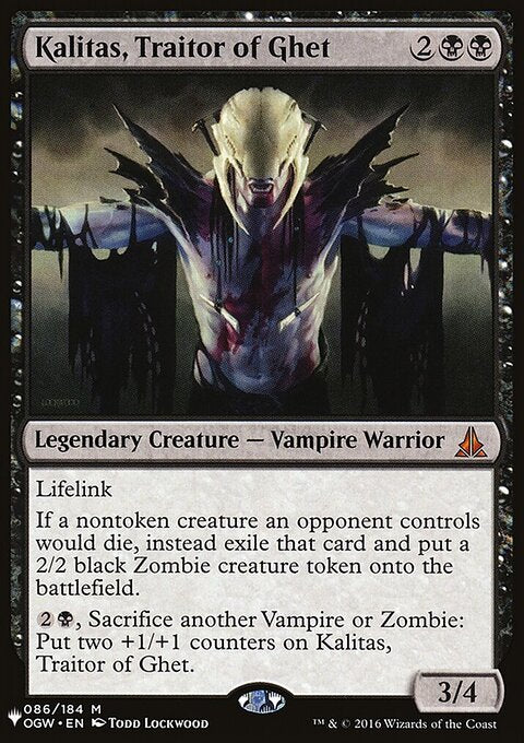 Kalitas, Traitor of Ghet