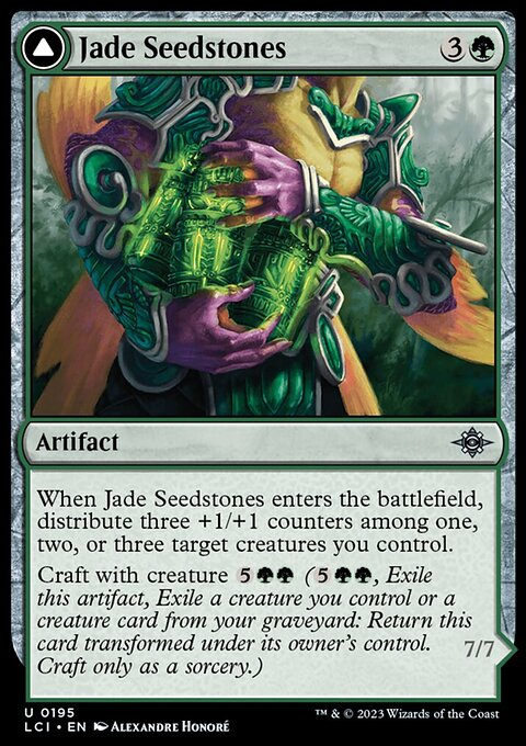 Jade Seedstones // Jadeheart Attendant