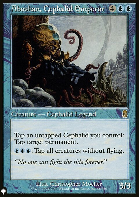 Aboshan, Cephalid Emperor