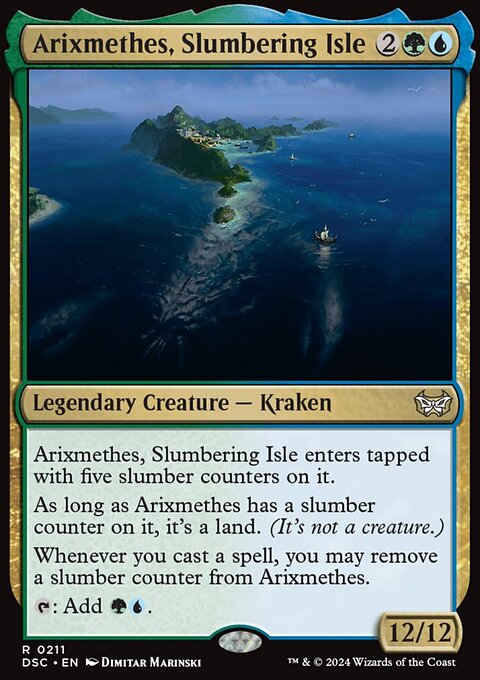 Arixmethes, Slumbering Isle