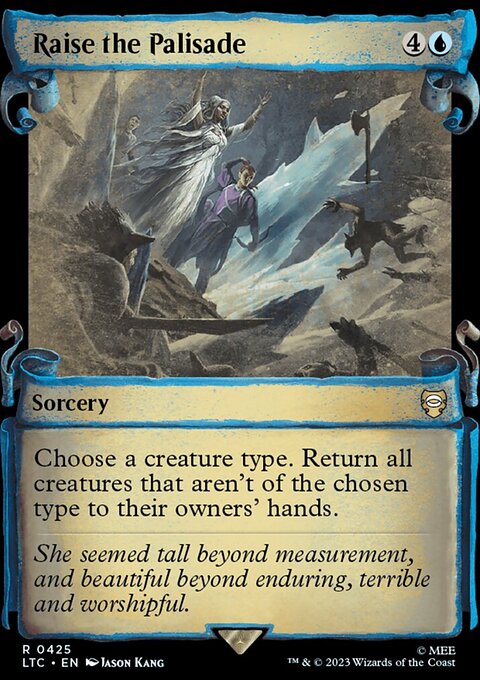 Raise the Palisade