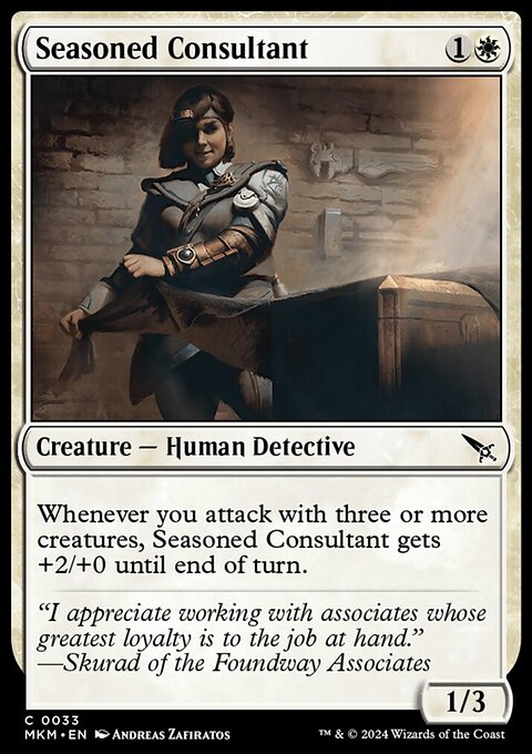 Seasoned Consultant