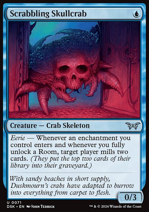 Scrabbling Skullcrab