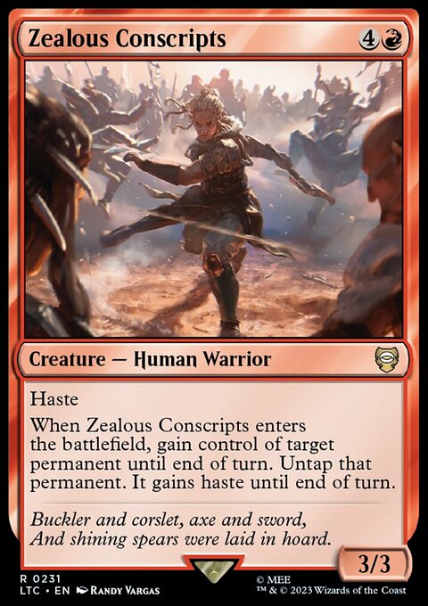 Zealous Conscripts