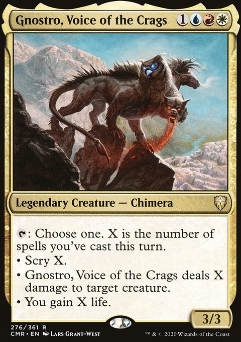 Gnostro, Voice of the Crags