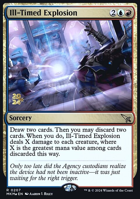 Ill-Timed Explosion