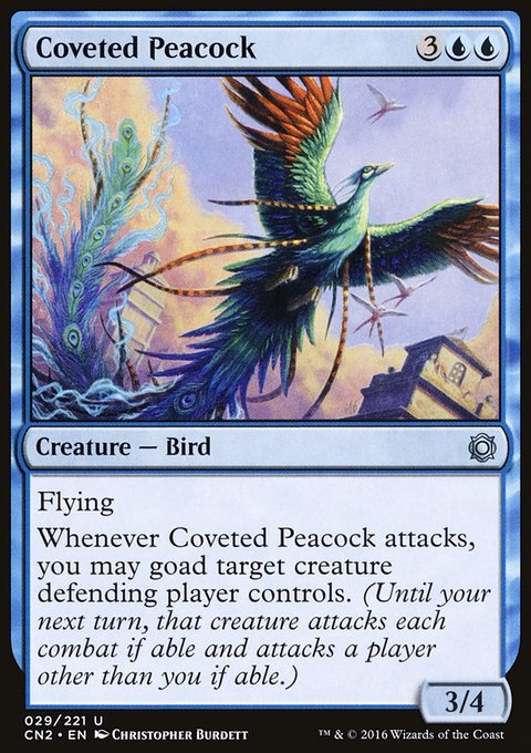 Coveted Peacock