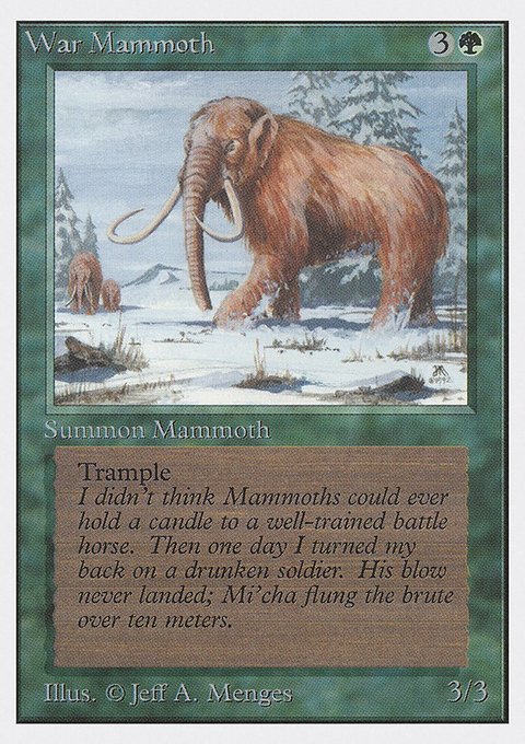 War Mammoth