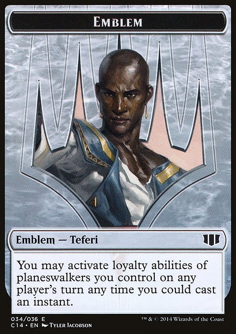 Teferi, Temporal Archmage Emblem