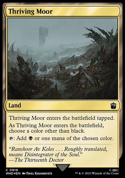 Thriving Moor