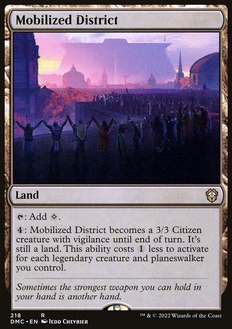 Mobilized District