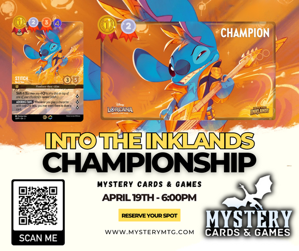 Into The Inklands Championship Reservation