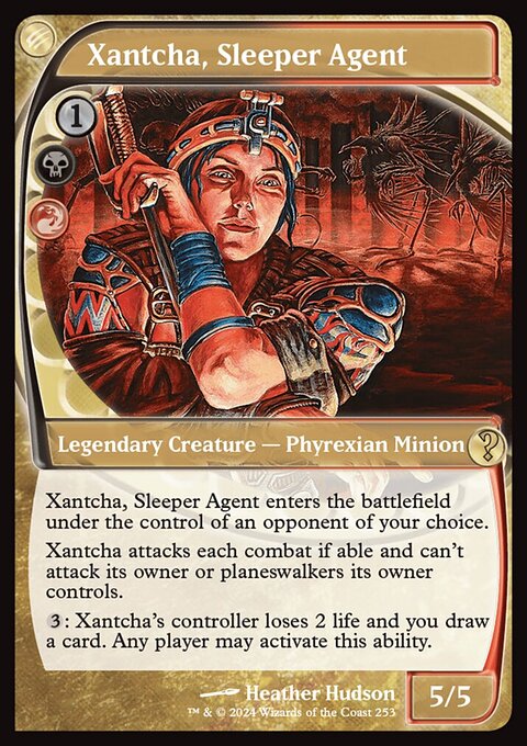 Xantcha, Sleeper Agent