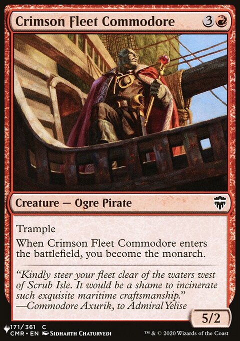 Crimson Fleet Commodore