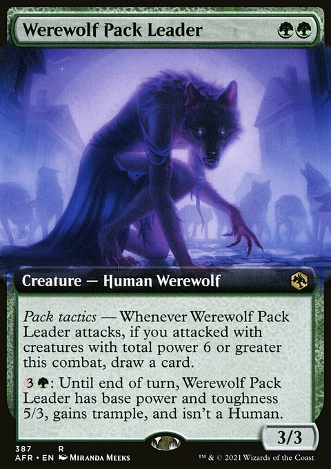 Werewolf Pack Leader