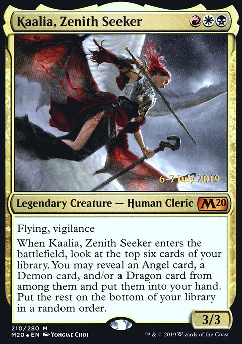 Kaalia, Zenith Seeker