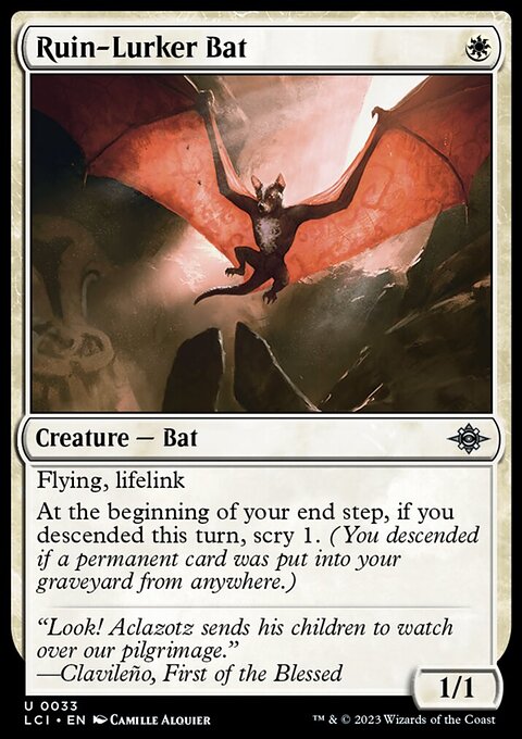 Ruin-Lurker Bat