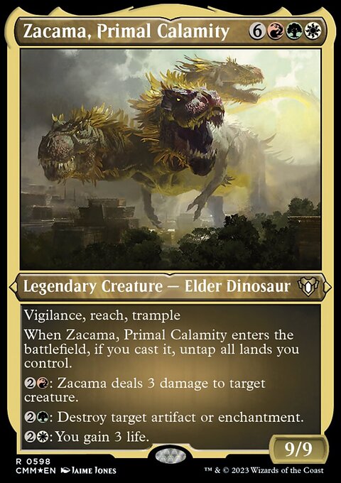 Zacama, Primal Calamity