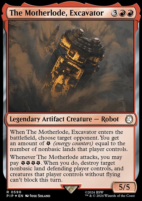 The Motherlode, Excavator