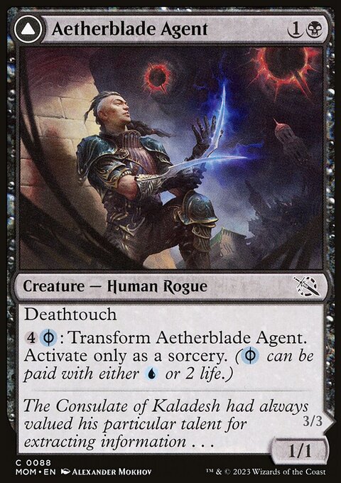 Aetherblade Agent // Gitaxian Mindstinger