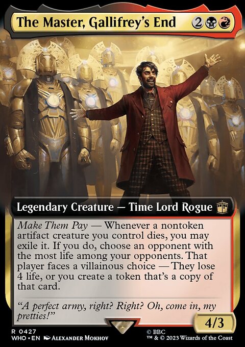 The Master, Gallifrey's End