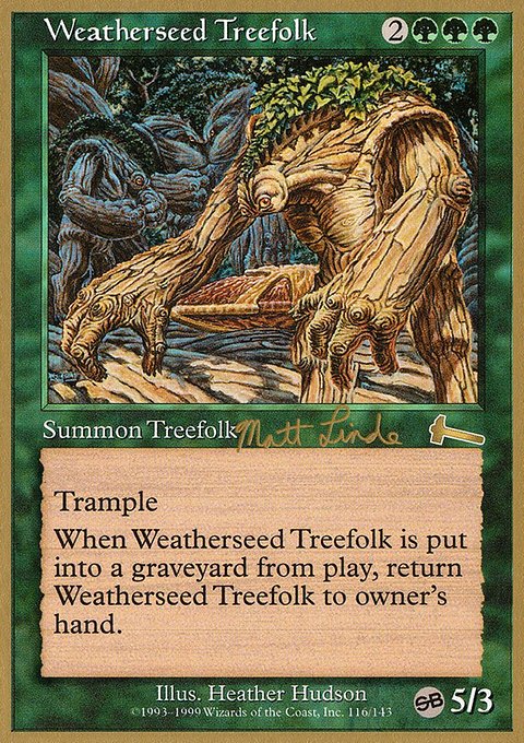 Weatherseed Treefolk