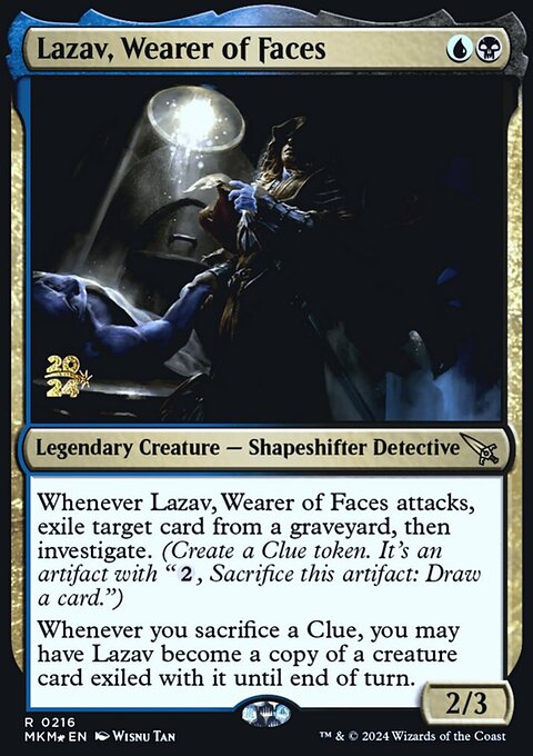 Lazav, Wearer of Faces