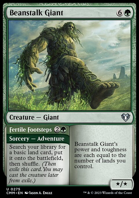 Beanstalk Giant // Fertile Footsteps