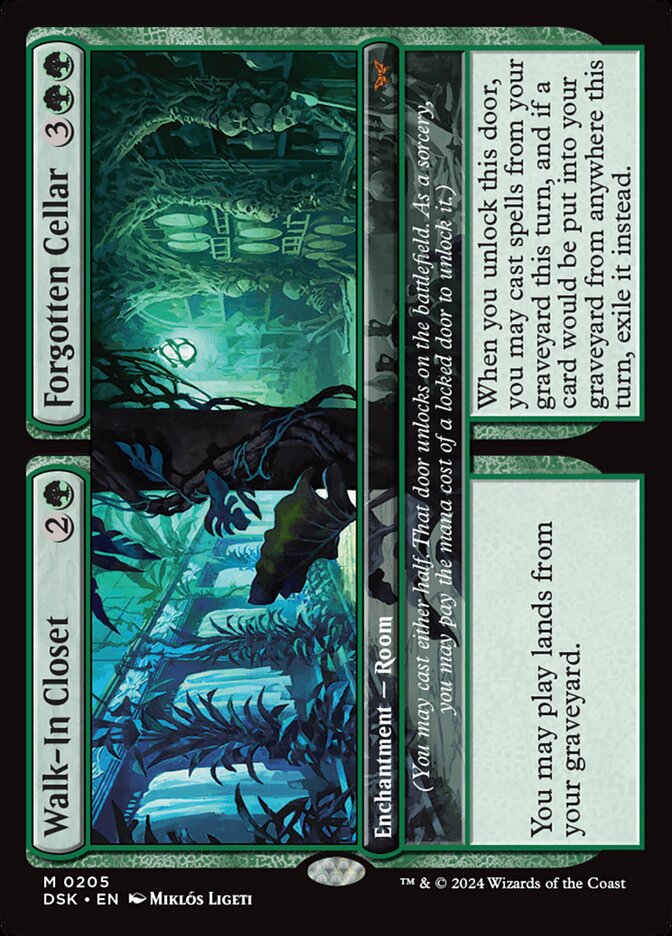 Walk-In Closet // Forgotten Cellar Foil - Duskmourn: House of Horror (DSK)