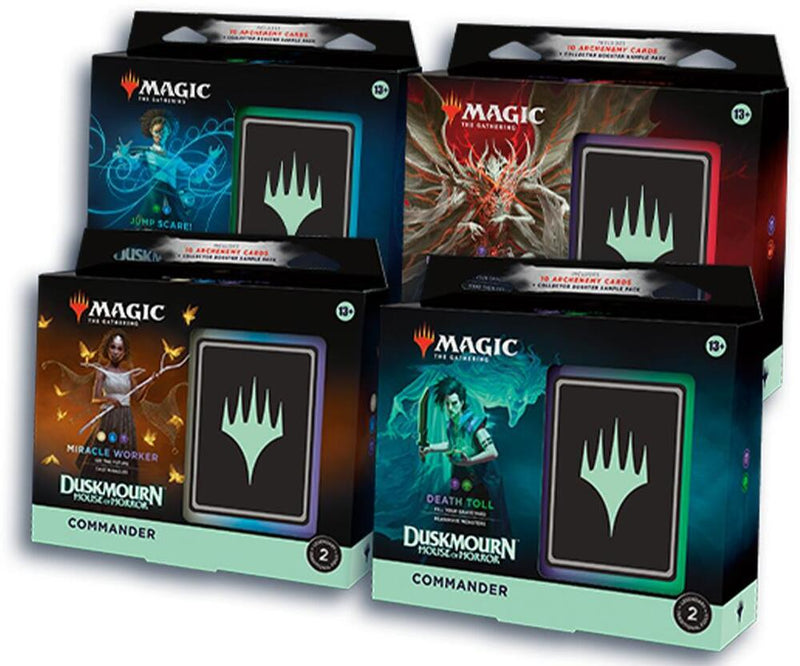 mtg duskmourn house of horror cards Magic: The Gathering Duskmourn: House of Horror Commander Deck