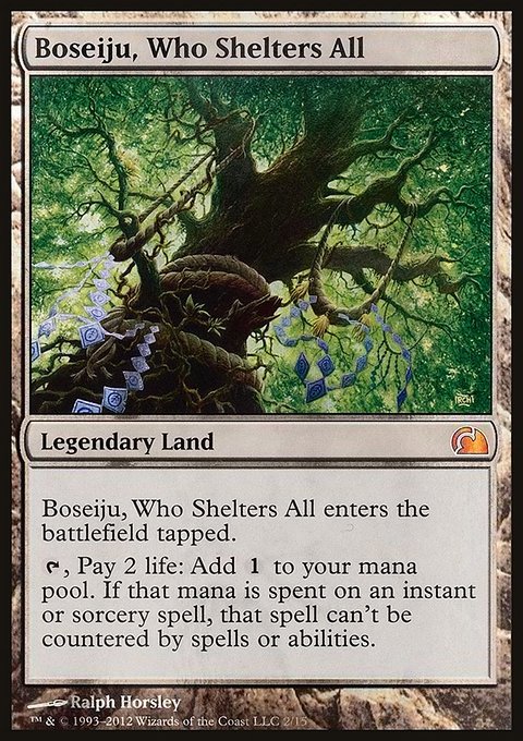 Boseiju, Who Shelters All