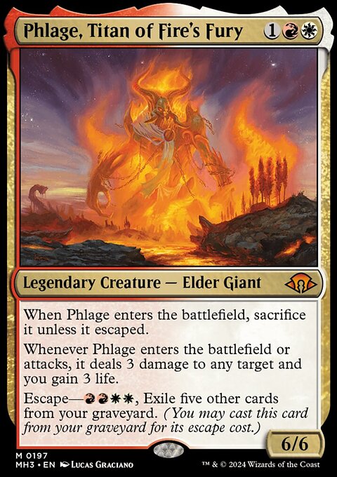 Phlage, Titan of Fire's Fury