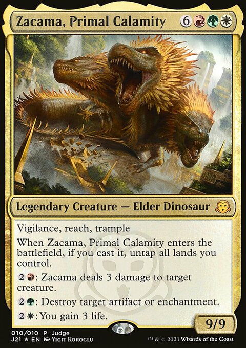 Zacama, Primal Calamity