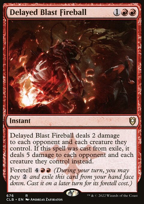 Delayed Blast Fireball