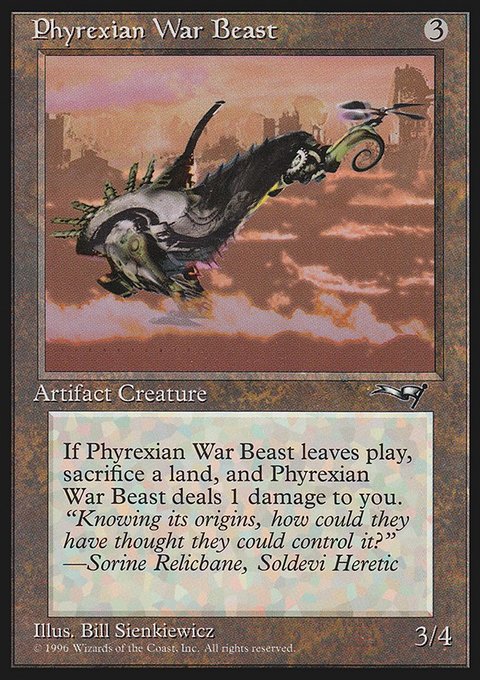 Phyrexian War Beast