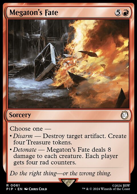 Megaton's Fate