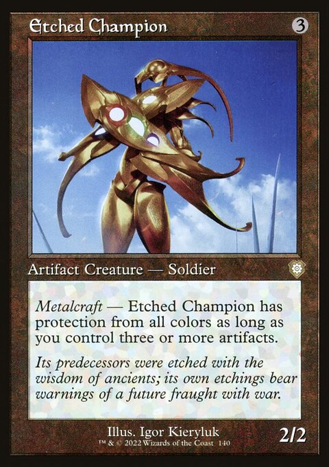 Etched Champion