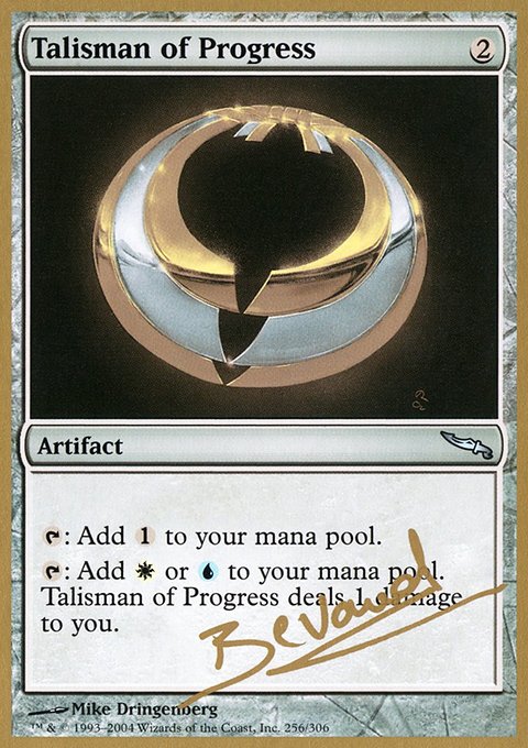 Talisman of Progress