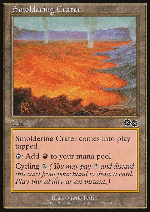 Smoldering Crater