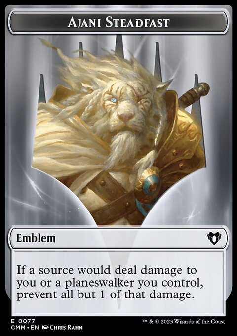 Ajani Steadfast Emblem