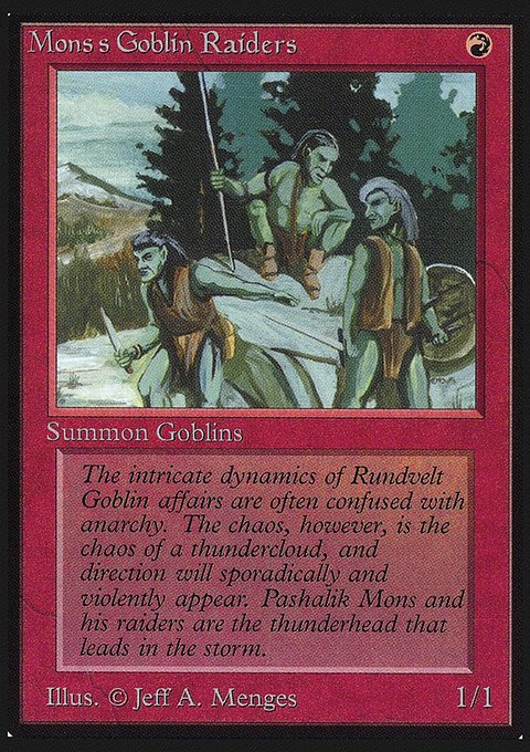 Mons's Goblin Raiders