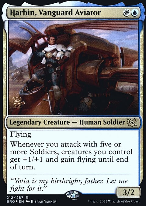 Harbin, Vanguard Aviator