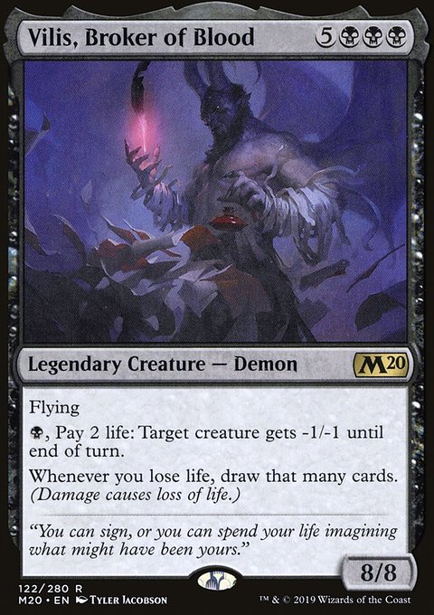 Vilis, Broker of Blood