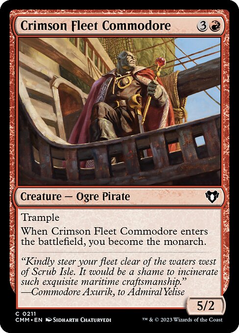 Crimson Fleet Commodore