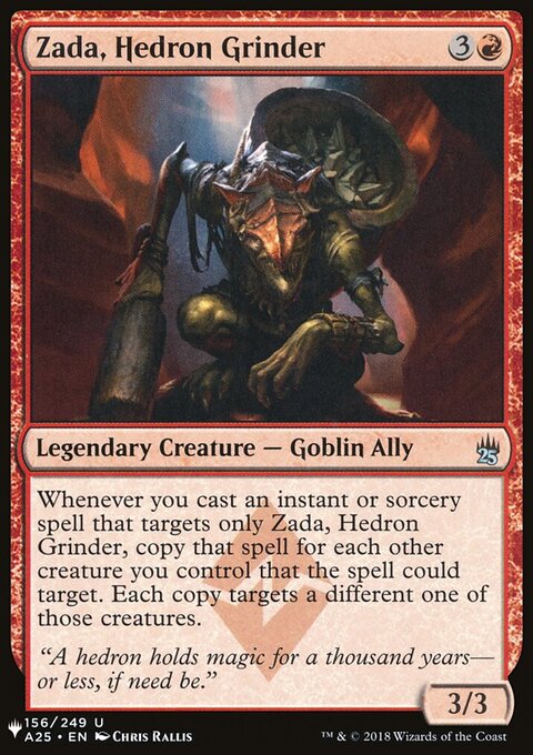 Zada, Hedron Grinder