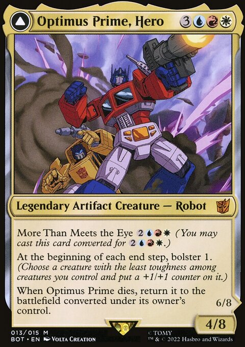 Optimus Prime, Hero // Optimus Prime, Autobot Leader